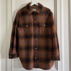 Aritzia Wilfred Free | Ganna Shacket - size Small
